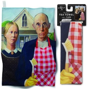 TEA TOWELS RĘCZNIK KUCHENNY AMERICAN GOTHIC