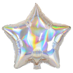 BALON FOLIOWY GWIAZDA OPALIZUJĄCA 45CM