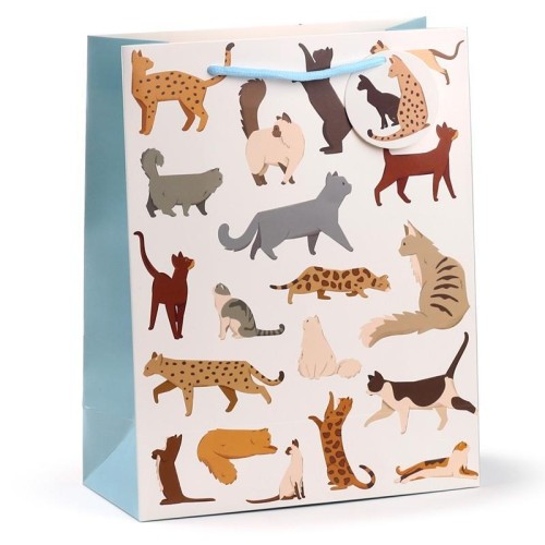 Torba na prezent Feline Fine Cats L, Puckator