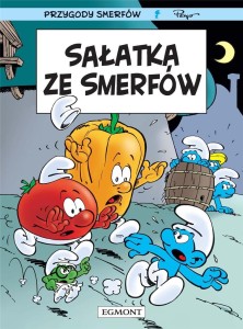 SAŁATKA ZE SMERFÓW