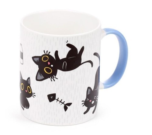 Kubek porcelanowy Lucky the Black Cat, Puckator