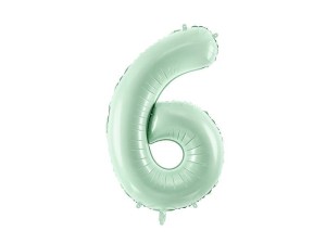 BALON FOLIOWY 6 ZIELONY 72CM