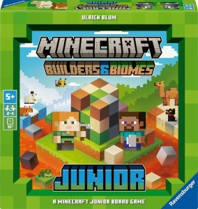 BUILDERS AND BIOMES JR MINECRAFT, RAVENSBURGER