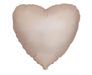 BALON FOLIOWY SERCE MATOWE 45,5CM