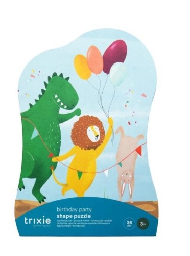 Puzzle Urodzinowa Zabawa, Trixie Baby