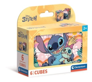 KLOCKI STITCH 6EL, CLEMENTONI