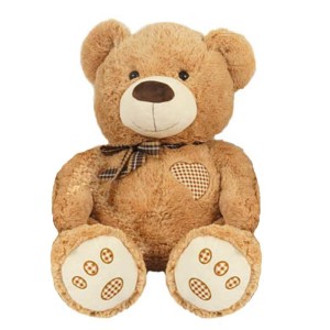 MIŚ BOBBY MIODOWY 65CM, BEPPE