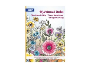KOLOROWANKA ANTYSTRESOWA TĘCZA KWIATOWA