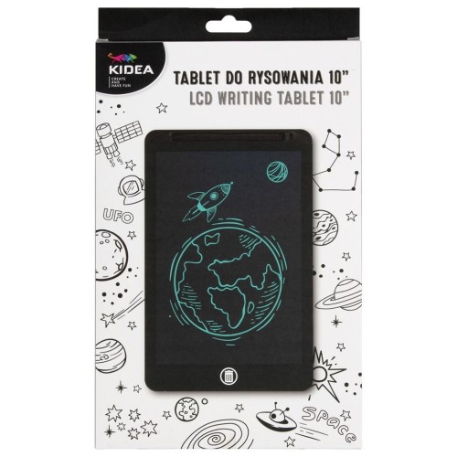 Tablet do rysowania 10B czarny KIDEA, DERFORM