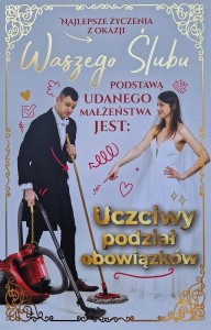 KARNET ŚLUB - ODKURZACZ