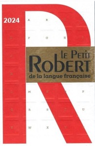 PETIT ROBERT DE LA LANGUE FRANCAISE 2024 SŁOWNIK