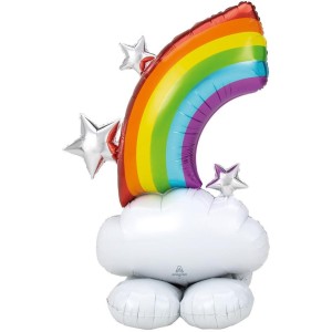 BALON FOLIOWY AIRLOONZ TĘCZA 132X91CM