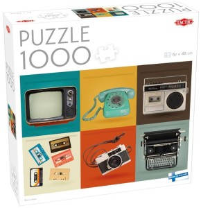 PUZZLE 1000 RETRO VIBES, TACTIC