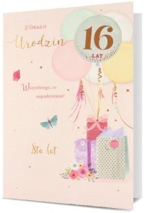 KARNET B6 URODZINY (WYMIENNE CYFRY) HM200-2448