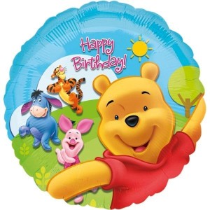 BALON FOLIOWY DISNEY KUBUŚ PUCHATEK