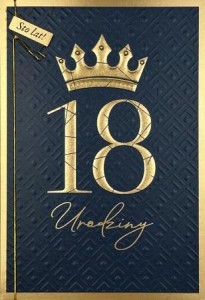 KARNET B6 URODZINY 18