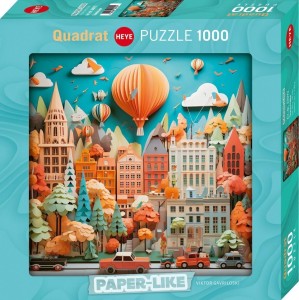 PUZZLE 1000 MIASTO Z PAPIERU, VICTOR GAVRILOVSKI
