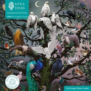 PUZZLE 1000 PTACTWO ANNA STEAD, FLAME TREE
