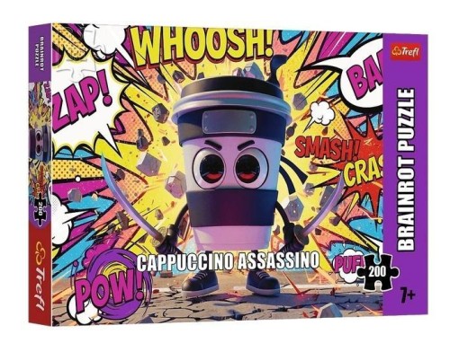 Puzzle 200 Cappuccino Assassino TREFL, Trefl