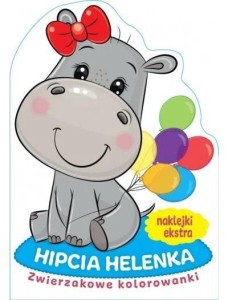 ZWIERZAKOWE KOLOROWANKI. HIPCIA HELENKA