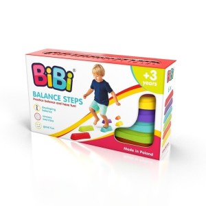 STOPNIE SENSORYCZNE BIBI BALANCE STEPS, BIBIO