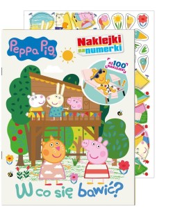 PEPPA PIG. NAKLEJKI NA NUMERKI CZ.4 W CO SIĘ BAWIĆ