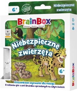 BRAINBOX: POCKET - NIEBEZPIECZNE ZWIERZĘTA REBEL