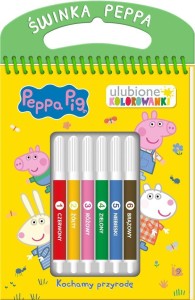 ŚWINKA PEPPA. ULUBIONE KOLOROWANKI CZ.2