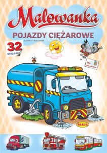 MALOWANKA - POJAZDY CIĘŻAROWE, PRACA ZBIOROWA