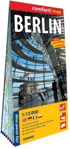 COMFORT MAP BERLIN - CITY STREET MAP 1:15 000 LAM