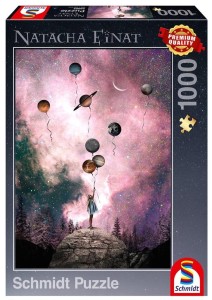 PUZZLE PQ 1000 NATACHA EINAT TĘSKNOTA ZA PLANETĄ