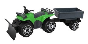QUAD Z PRZYCZEPKĄ, PLASTO