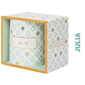 KUBEK PREZENTOWY JULIA, BE-HAPPY GIFTS