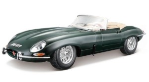 JAGUAR E-TYPE CABRIOLET 1:18 BBURAGO, BBURAGO