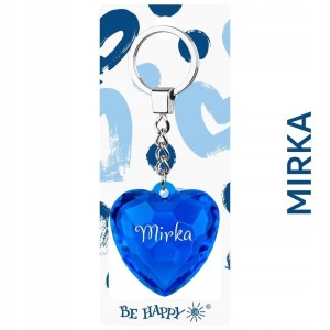 BRELOK SERCE MIRKA, BE-HAPPY GIFTS