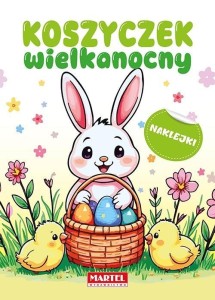 KOSZYCZEK WIELKANOCNY Z NAKLEJKAMI, NATASZA KORPIK