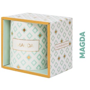 KUBEK PREZENTOWY MAGDA, BE-HAPPY GIFTS