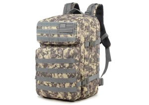 PLECAK MILITARNY WOJSKOWY SIWY 40-60L
