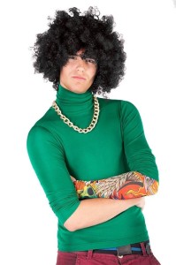 PERUKA AFRO XXL CZARNA