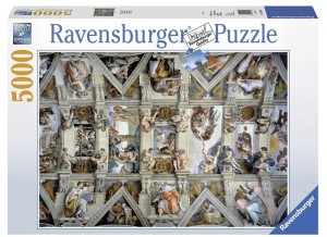 PUZZLE 5000 KAPLICA SYKSTYŃSKA, RAVENSBURGER