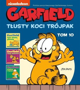 GARFIELD. TŁUSTY KOCI TRÓJPAK T.10, JIM DAVIS