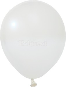 BALONY LATEKSOWE PASTEL BIAŁE 25CM 100SZT