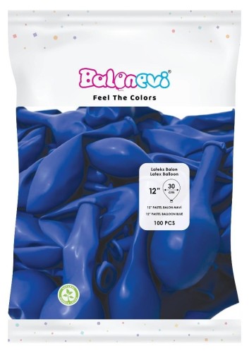 Balony lateksowe Pastel niebieskie 30cm 100szt