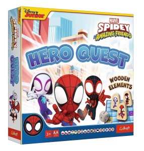 GRA PLANSZOWA SPIDEY HERO QUEST TREFL, TREFL