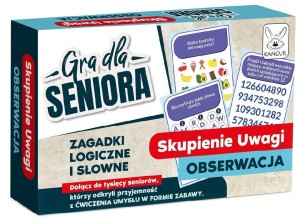 GRA DLA SENIORA. SKUPIENIE UWAGI - OBSERWACJA