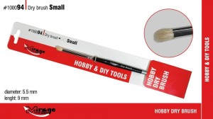 PĘDZEL DRY BRUSH - SMALL
