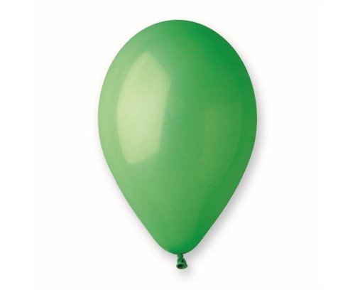 Balony Gemar pastel zielone 100szt