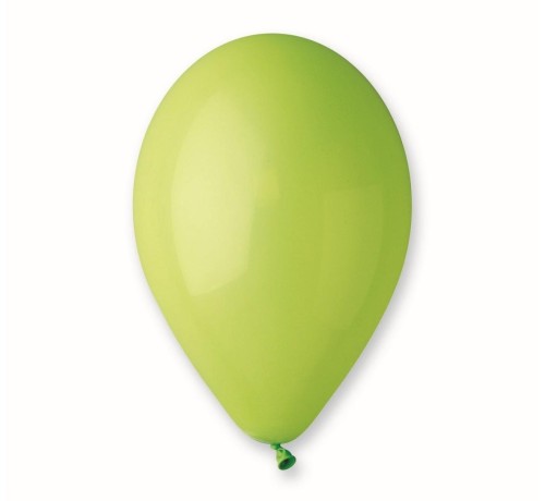 Balony Gemar pastel pistacjowe 100szt