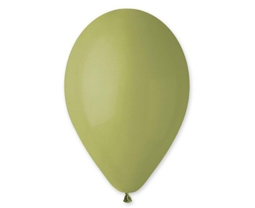 Balony pastel zielone oliwkowe 100szt