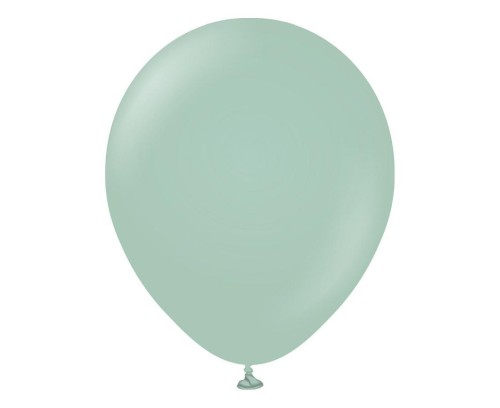 Balony retro zimowe zielone 30cm 100szt
